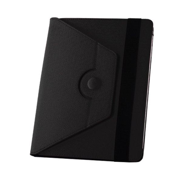 Univerzális 10.0 fekete oldalra nyitható / forgatható tablet tok