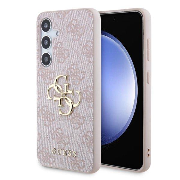 Guess Samsung S928 Galaxy S24 Ultra (2024) PU 4G Metal Logo hátlapvédő tok
pink (GUHCP15X4GMGPI)