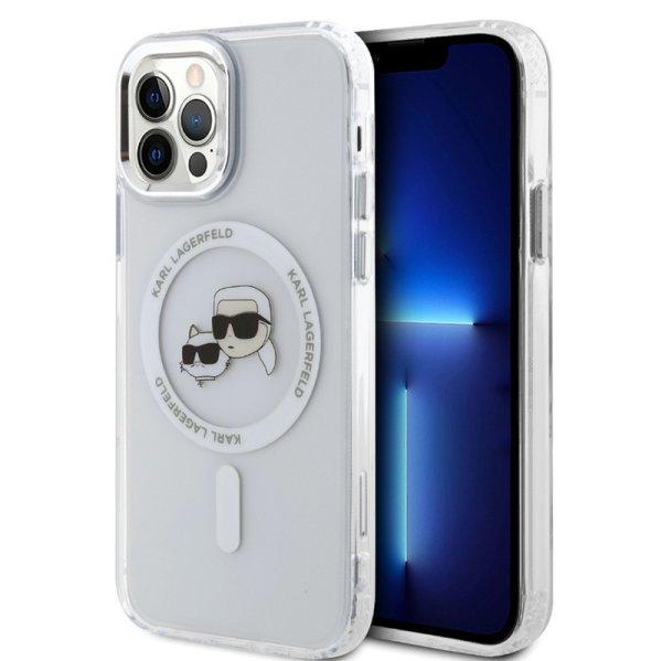 Karl Lagerfeld IML K&CH Heads Metal Frame MagSafe Apple iPhone 16e (6.1)
hátlapvédő tok átlátszó (KLHMPSE4HLSKCH)