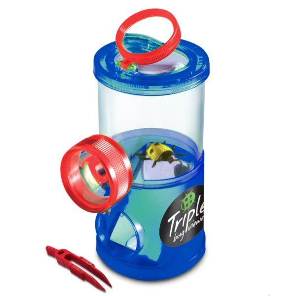 Három nézőszögű bogárvizsgáló, transzparens színek - Triple Bug Viewer
– 3 way T-Color