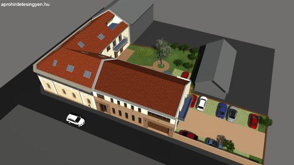 Belvárosi, exkluzív téglalakás eladó