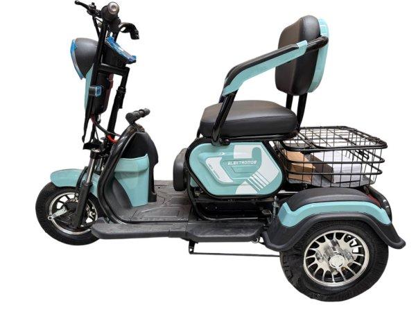 Polymobil E-MOB 09 A elektromos háromkerekű tricikli 20Ah akku