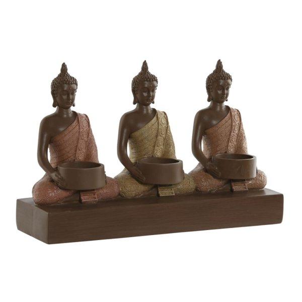 Gyertyatartó Home ESPRIT Barna Narancszín Korall Lime Gyanta 28 x 8,5 x 17 cm
MOST 18036 HELYETT 10558 Ft-ért!