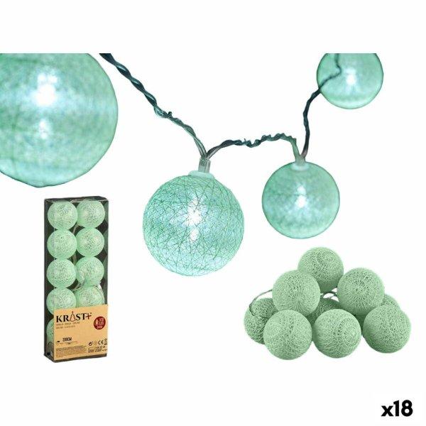 LED-es labda fűzér Menta Ø 6 cm 2 m (18 egység) MOST 39197 HELYETT 26713
Ft-ért!