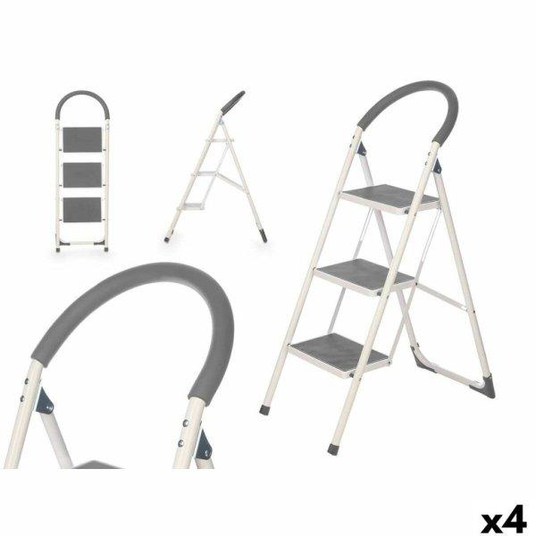 3 fokos összecsukható létra Kipit 10109 Szürke Acél 38 x 117 x 5 cm (4
egység) MOST 77304 HELYETT 60817 Ft-ért!