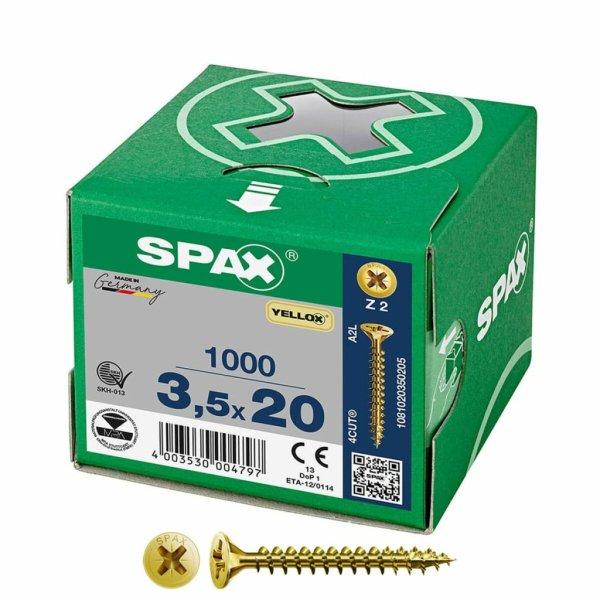 Csavaros doboz SPAX Yellox Z2 Lapos fej 3,5 x 20 mm 1000 Unidades MOST 17348
HELYETT 11682 Ft-ért!