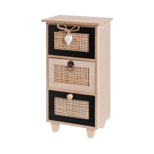 Ékszeres doboz HEARTS Fehér Fekete Természetes Száraz meleg Műanyag Fa MDF
17 x 11 x 32 cm MOST 16366 HELYETT 9797 Ft-ért!