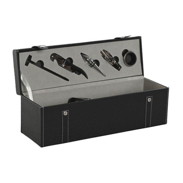 Borkiegészítő Készletet Home ESPRIT Fekete Szürke Bőr 36 x 11 x 12 cm MOST
17217 HELYETT 10302 Ft-ért!