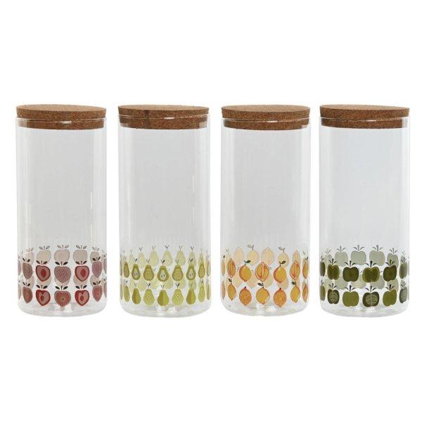 csónak Home ESPRIT Sárga Zöld Természetes Parafa Szilikon Boroszilikát
üveg Shabby Chic 1,4 L (4 egység) MOST 30512 HELYETT 17858 Ft-ért!