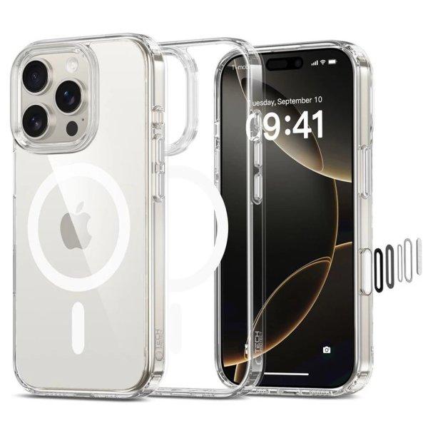 Tech-Protect FLEXAIR MAGSAFE CC átlátszó tok Apple iPhone 16 Pro Max
készülékhez