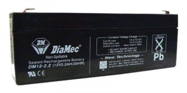 12V-os 2,2Ah Diamec zselés akkumulátor (Moultrie, Leupold vadkamerához)