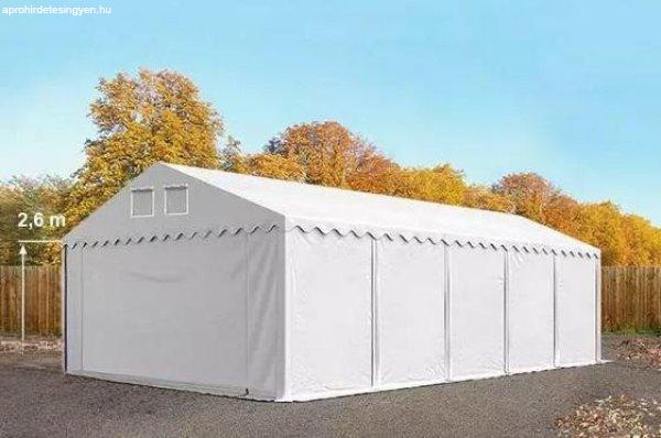 Professzionlis  raktársátor, tároló sátor 5x10 m ponyva PVC
oldalmagasság+2,6 m erősített szerkezettel padlókerettel