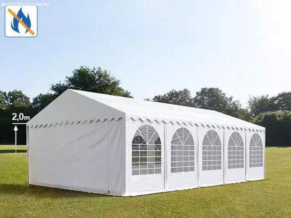 Professzionális lángálló  rendezvénysátor 6x10 m,ponyva PVC erősített
szerkezettel
