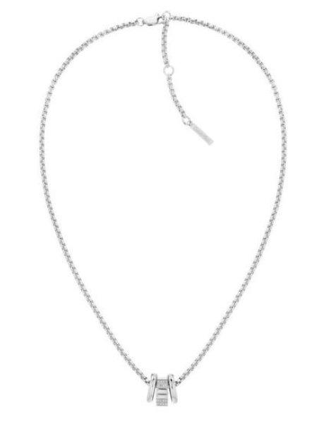 Calvin Klein Modern acél nyaklánc kristályokkal 35000364