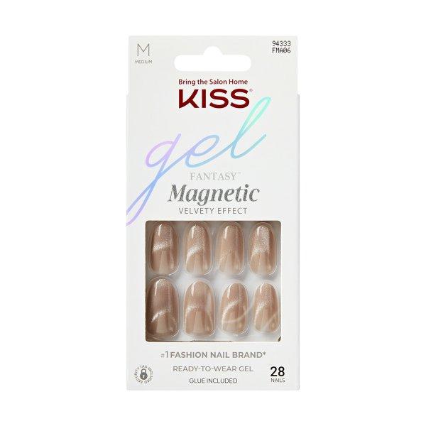KISS Gél körmök Gel Fantasy Magnetic (Drama) 28 db