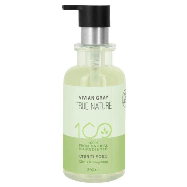 Vivian Gray Krémes folyékony szappan True Nature Citrus & Bergamot (Cream
Soap) 300 ml