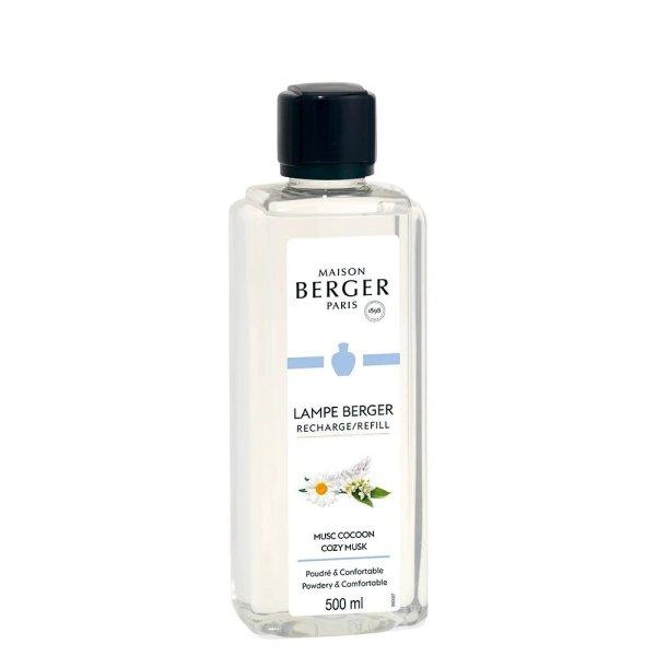Maison Berger Paris Utántöltő katalitikus lámpába Cozy Musk (Lampe
Recharge/Refill) 500 ml