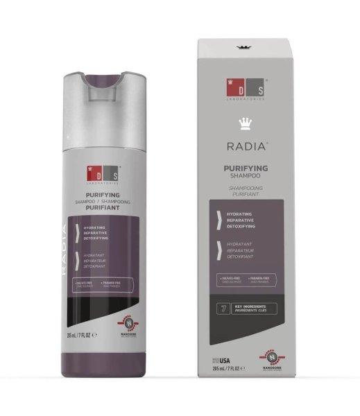 DS Laboratories Sampon érzékeny bőrre Radia (Purifying Shampoo) 205 ml