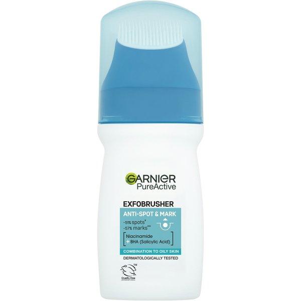 Garnier PureActive tisztító gél kefével ExfoBrusher 150 ml