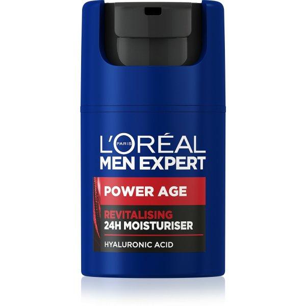 L'Oréal Paris Revitalizáló 24 órás hidratáló krém Men Expert Power Age
(Revitalising 24H Moisturiser) 50 ml
