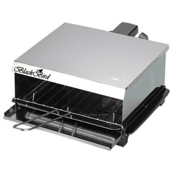 BLACKBIRD BH1552 retro party grill és melegszendvicssütő, beltéri és
kültéri használatra, olajleeresztő, 800W