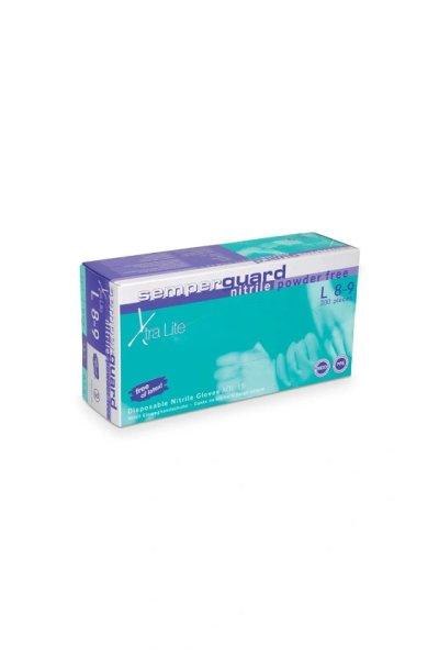 Semperguard XtraLite, púdermentes nitril munkavédelmi kesztyű 200 db