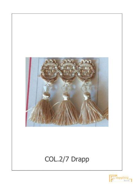 (12 szín) Gyöngyös exclusive paszomány 3006. Col2/7 Drapp