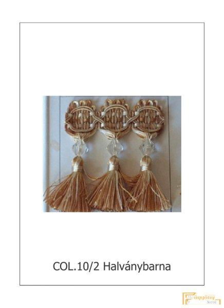 (12 szín) Gyöngyös exclusive paszomány 3006. Col2/10 Halvány barna