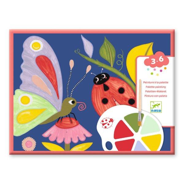 Kis festők a levegőben - Festés palettával - Creepy crawlies - DJ09134