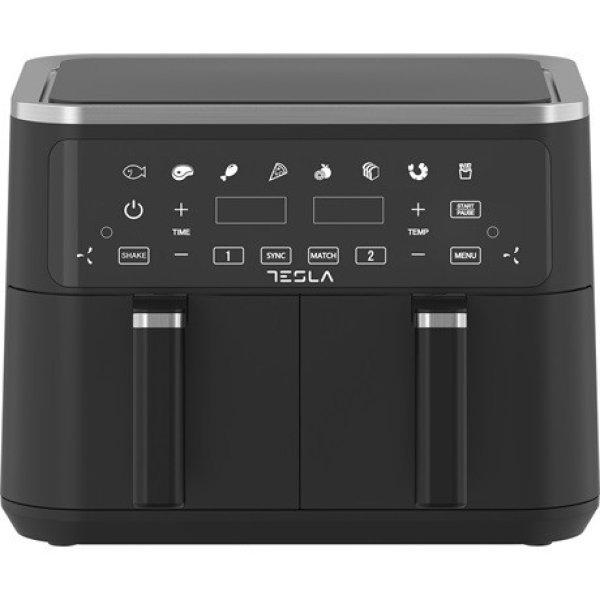 Tesla AF900BSD forrólevegős sütő dupla 9 l