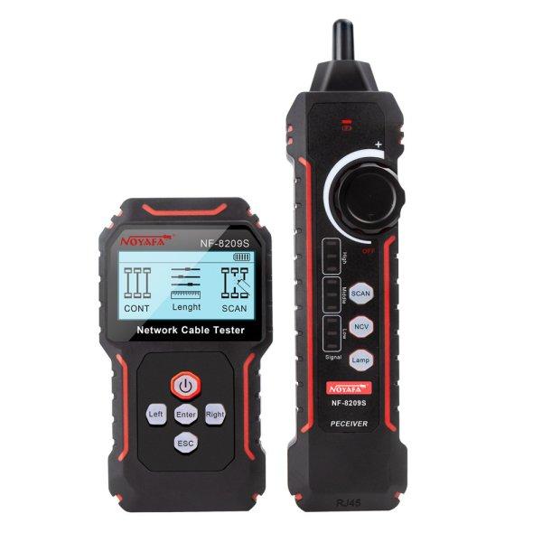 Noyafa NF-8209S - kábelteszter: PoE teszt, kontinuitás, szkennelés,
teljesítményteszt, port flash, QC teszt stb. 