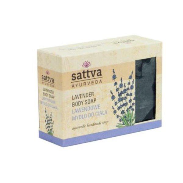 Ajurvédikus kézműves szappan - Levendula 125g - Sattva Ayurveda