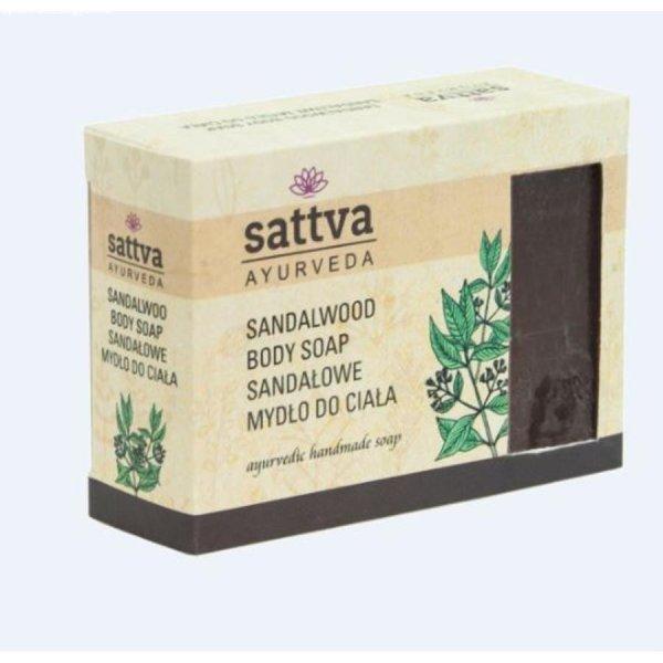 Ajurvédikus kézműves szappan - Szantálfa 125g - Sattva Ayurveda