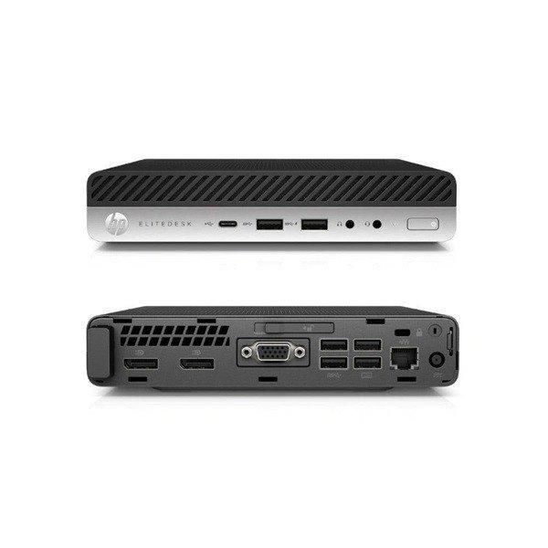 HP EliteDesk 800 G4 Micro/i5-8500/16GB/512GB SSD/Win Pro COA/fekete asztali
számítógép (Használt A+,felújított)