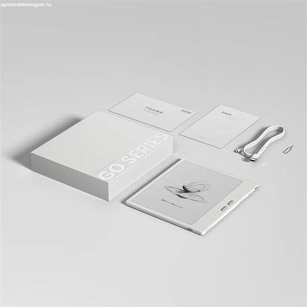 Onyx BOOX e-book 7" - Go 7 (Eink Carta, világítás,1680x1264; Octa,
4GB/64GB, Dual-WiFi; BT5.1; 2300mAh; A13, fehér)