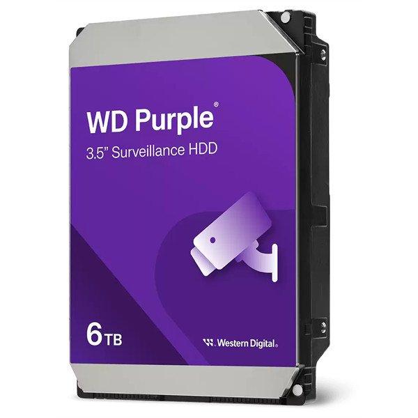 Western Digital 3,5" 6000GB belső SATAIII 5400RPM 256MB PURPLE WD64PURZ
winchester 3 év