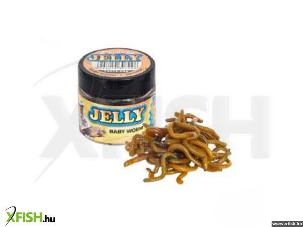 Benzar Jelly Baits Baby Worm Narancs Csaliimitáció