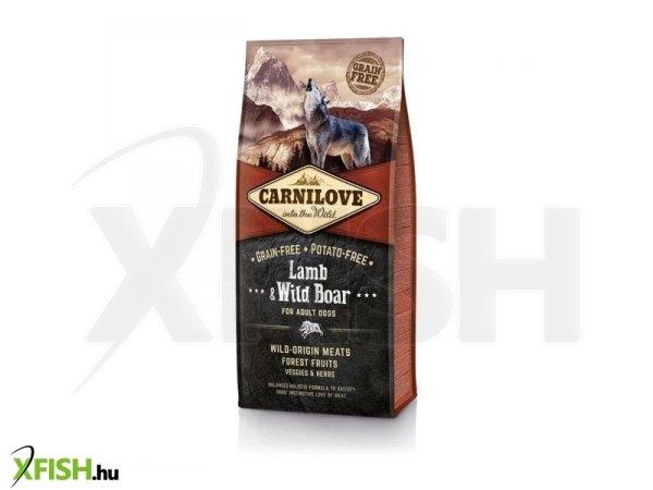 Carnilove Adult Lamb & Wild Boar-Bárány és Vaddisznó Hússal 12kg