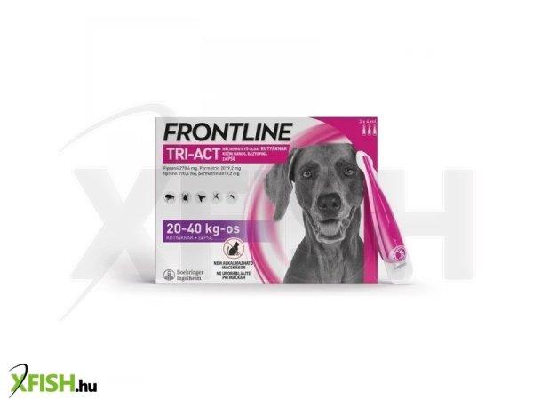 Frontline tri-act kutya L 20-40 kg 3x