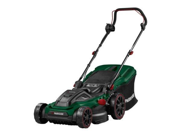 ParkSide PERM 1800 A1 1800W 44 cm elektromos fűnyíró, 55L fűgyűjtős
fűnyírógép Turbo Power motorral, központi vágásmagasság állítással
20-70 mm között (PRM 1800 A1 / B2 / C3 utódja)