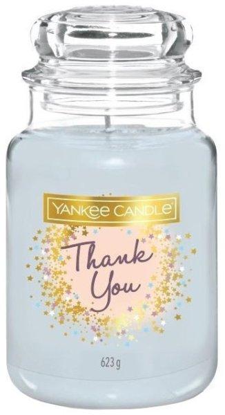 Yankee Candle Illatgyertya Classic nagy Thank you 623 g