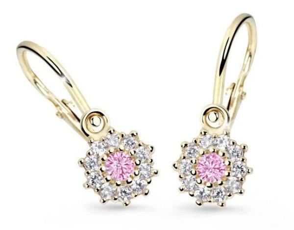Cutie Jewellery Gyermek fülbevaló C2749-10-X-1 rózsaszín