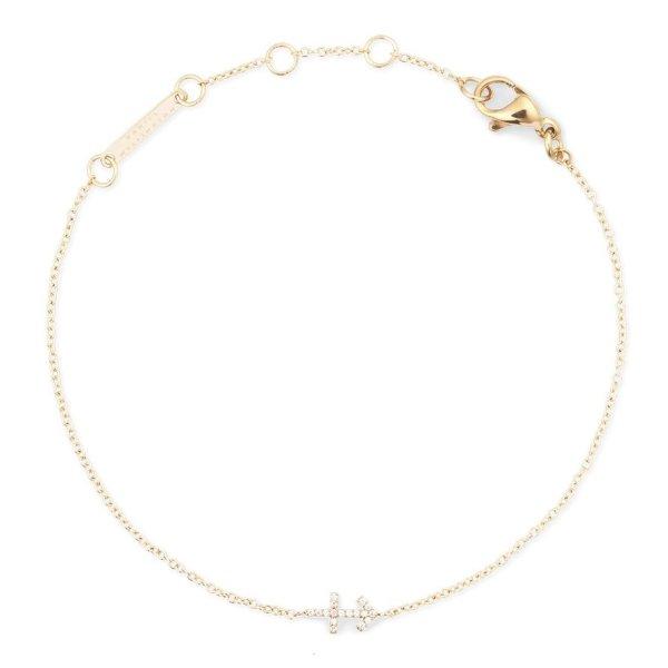 Daniel Wellington Aranyozott lánc karkötő Nyilas Crystal Zodiac DW00400915