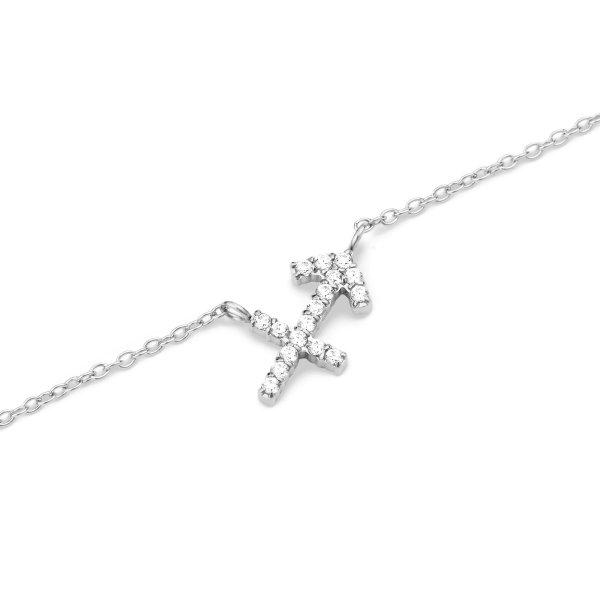 Daniel Wellington Elegáns nyaklánc Nyilas Crystal Zodiac DW00400951
