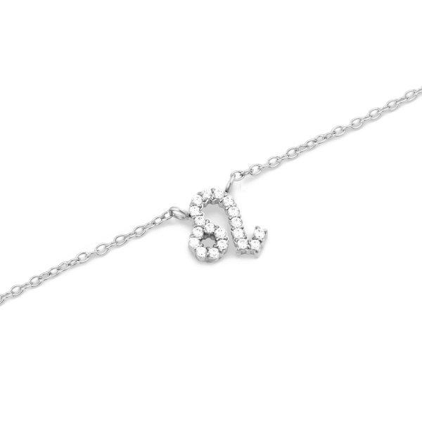 Daniel Wellington Időtlen acél nyaklánc Oroszlán Crystal Zodiac DW00400947