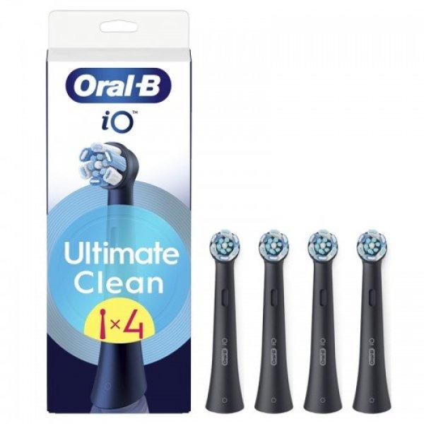 Oral B Kefefejek iO Ultimate Clean Black 4 db