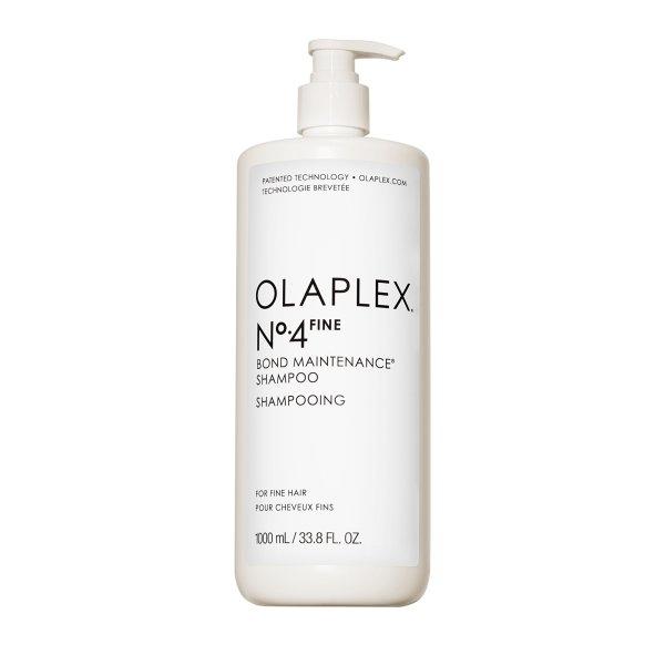 Olaplex Volumennövelő sampon vékonyszálú hajra No. 4 Fine Bond Maintenance
(Shampoo) 1000 ml