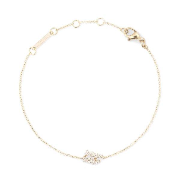Daniel Wellington Aranyozott lánc karkötő Vízöntő Crystal Zodiac
DW00400917
