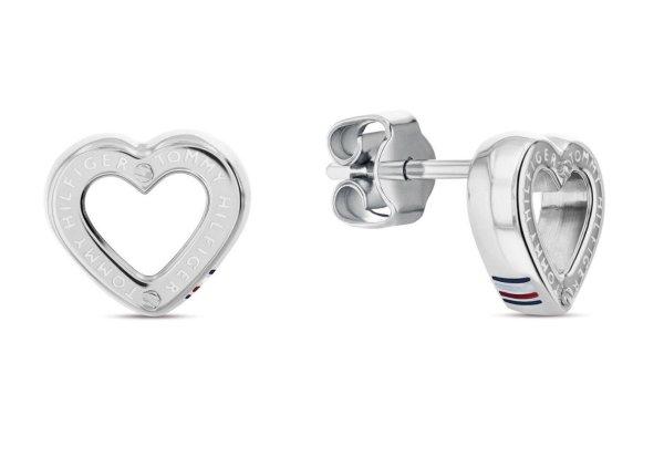 Tommy Hilfiger Acél szív fülbevaló Toggle Heart 2780971
