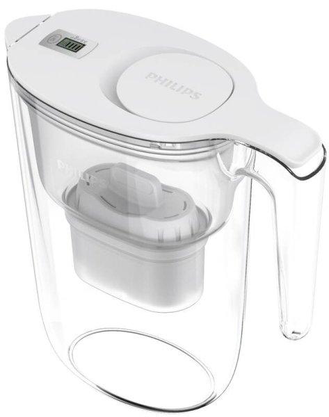 Philips Vízszűrő kancsó AWP2943WHT, 3x Micro X-Clean Softening + szűrő